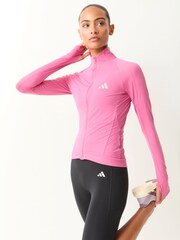 adidas Dark Pink adi365 Run Jacket - Image 1 of 1