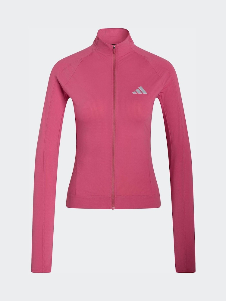 adidas Dark Pink adi365 Run Jacket - Image 5 of 5 adidas Dark Pink adi365 Run Jacket - Image 5 of 5