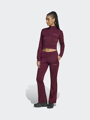 adidas Maroon Red Glam Tracksuit - Image 1 of 5