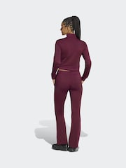 adidas Maroon Red Glam Tracksuit - Image 2 of 5
