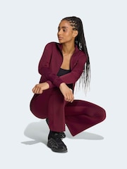 adidas Maroon Red Glam Tracksuit - Image 3 of 5