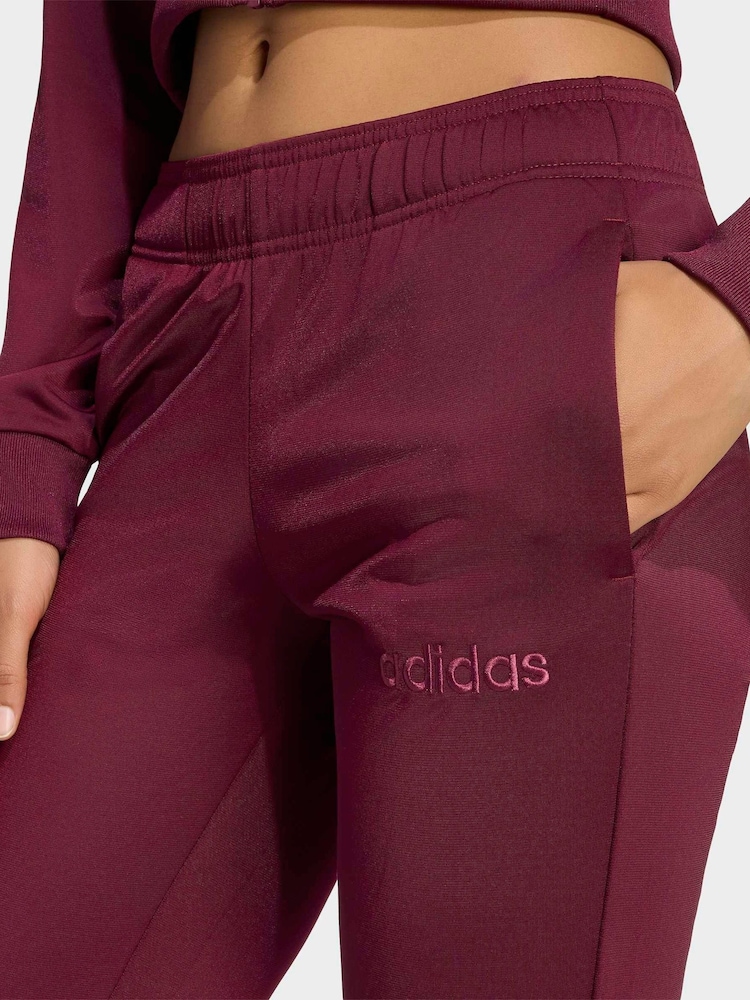 adidas Maroon Red Glam Tracksuit - Image 5 of 5 adidas Maroon Red Glam Tracksuit - Image 5 of 5