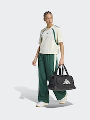 Dunkelgrün - adidas Hyperglam Wide Leg Trousers - Bild 6 von 6