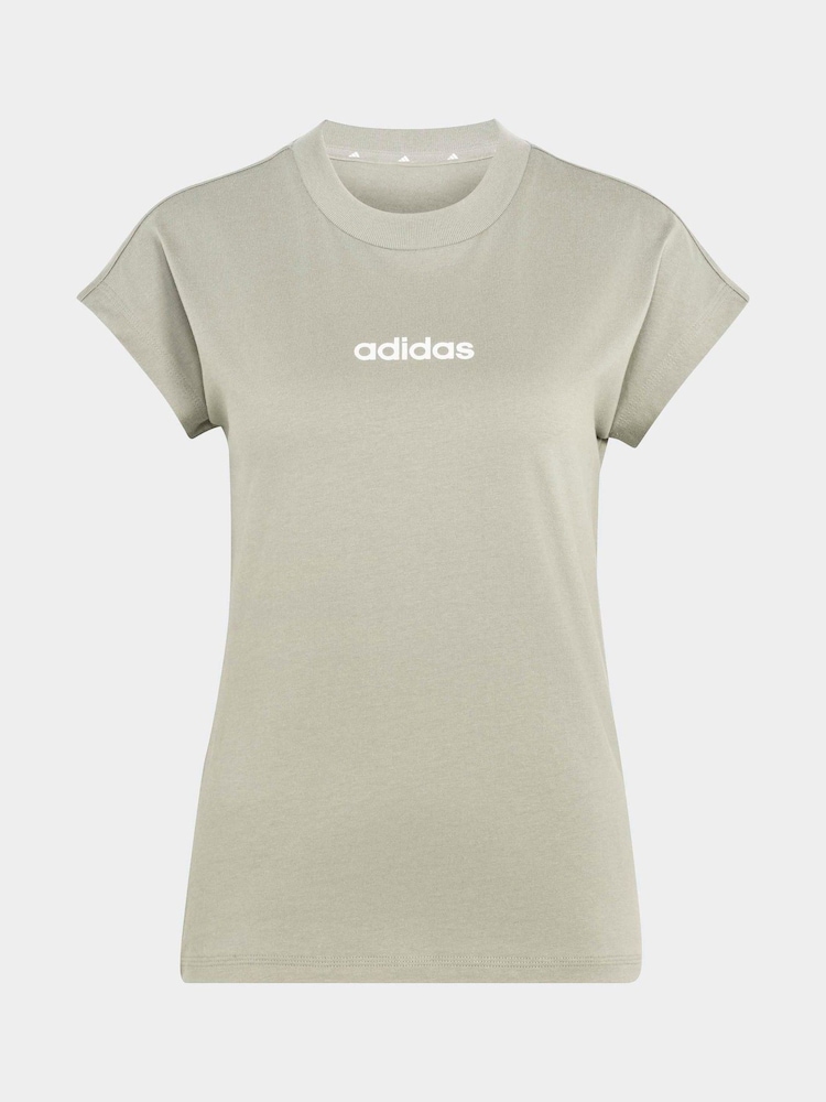 أخضر فاتح - تيشرت جيرسيه ناعم تشكيلة Essentials من adidas - صورة 6 من 6 أخضر فاتح - تيشرت جيرسيه ناعم تشكيلة Essentials من adidas - صورة 6 من 6