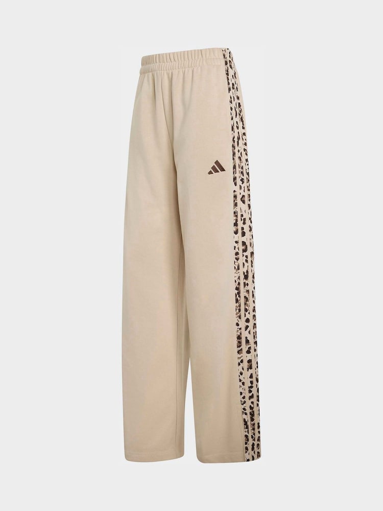 Marfil - adidas 3-Stripes French Terry Joggers - Imagen 1 de 1