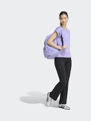 adidas Lilac Purple Essentials Single Jersey T-Shirt - Image 3 of 6