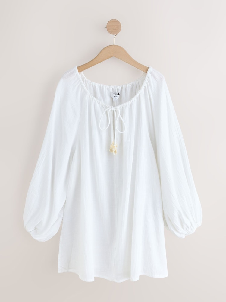 White Beach Kaftan - Image 1 of 3