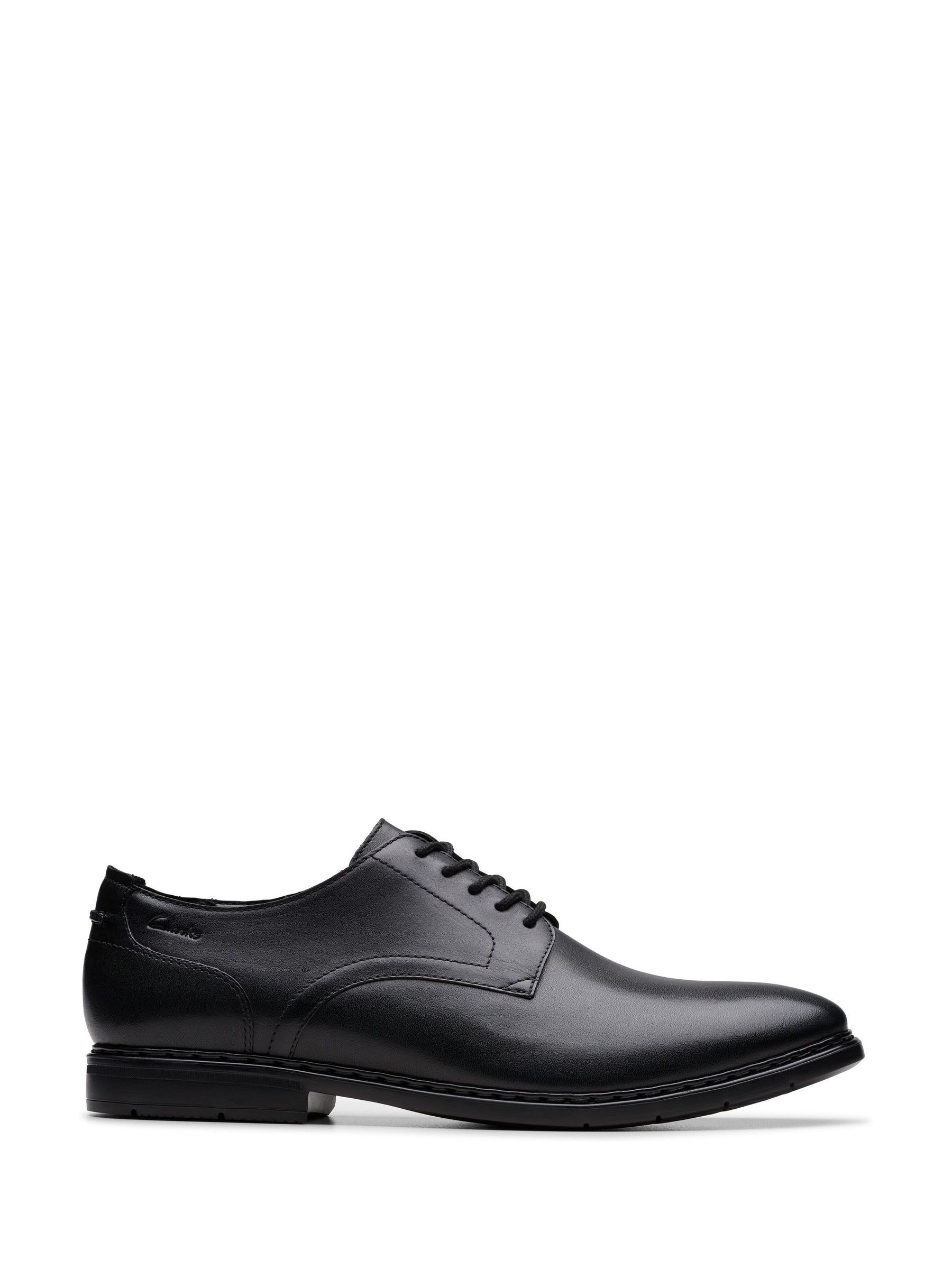 Clarks Men's Black Banbury Derby Formal Shoes Colour: : Size 7.5 - Image 2
