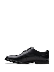Clarks Black Banbury Derby Shoes - Image 2 of 6