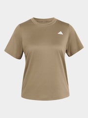 adidas Brown Workout Essentials Crew Neck T-Shirt - Image 7 of 7