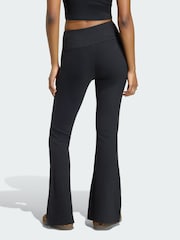 adidas Originals Black Essentials Flared Leggings - Image 2 of 5