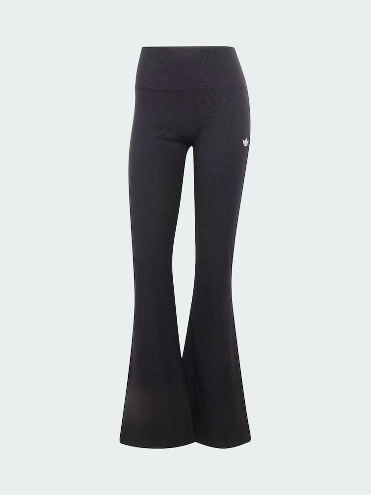 adidas Originals Black Essentials Flared Leggings - Image 5 of 5 adidas Originals Black Essentials Flared Leggings - Image 5 of 5