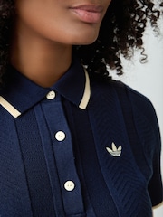 adidas originals Navy Polo Shirts - Image 5 of 5