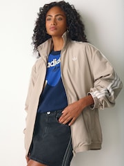 بني - سترة رياضية Firebird من adidas Originals - صورة 1 من 6