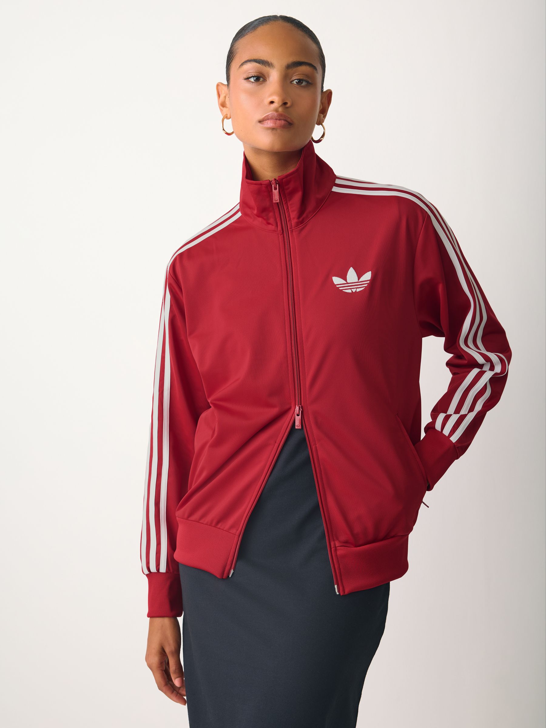 Buy adidas Originals Red Firebird Loose Track Top from Next South