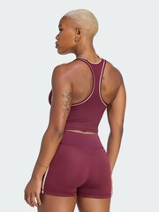 adidas Maroon Red x Originals 3-Stripes Training Vest - Image 2 of 5