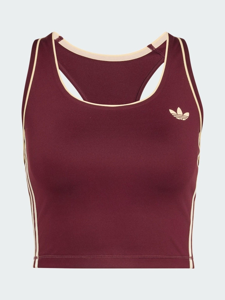 أحمر كستنائي - رداء عُلوي صديري رياضي بقصّة ضيّقة وقصيرة تشكيلة Originals من adidas - صورة 6 من 6 أحمر كستنائي - رداء عُلوي صديري رياضي بقصّة ضيّقة وقصيرة تشكيلة Originals من adidas - صورة 6 من 6