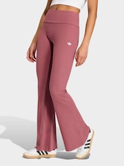 adidas Originals Brown Essentials Flared Leggings - Image 1 of 5