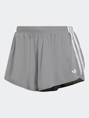 adidas Originals Grey Sports Ruffle Training Shorts - Image 14 of 14