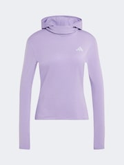 Фіолетовий - adidas adi365 Run Long Sleeve Top - Image 5 of 5