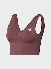 adidas originals Red Seamless Bralette - Image 1 of 2
