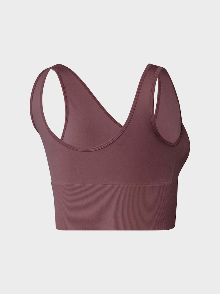 adidas originals Red Seamless Bralette - Image 2 of 2