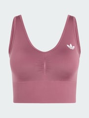 Czerwony - adidas originals Seamless Bralette - Obraz 5 z 5