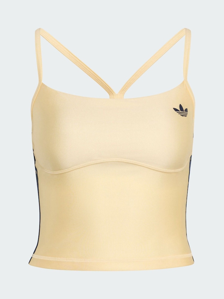 adidas Originals Cream Sports Tank Top - Image 5 of 5