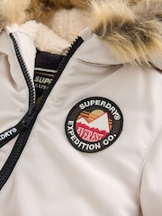 Superdry Beige Everest Snowsuit - Image 4 of 6