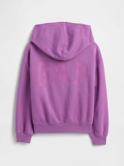 Gap Purple Relaxed Logo Hoodie (4-13yrs) (4-13yrs) - Image 2 of 3