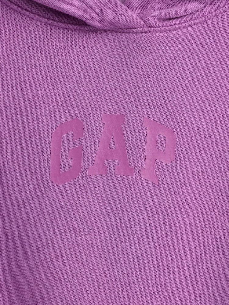 Gap Purple Relaxed Logo Hoodie (4-13yrs) (4-13yrs) - Image 3 of 3