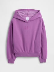 Sweat-shirt à capuche Gap Relaxed Logo (4-13ans) (4-13ans) - Image 7 sur 9