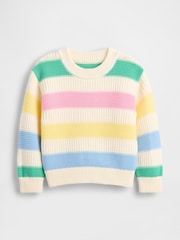 Gap Multi Stripe Crew Neck Jumper (6mths-5yrs) - Image 1 of 2
