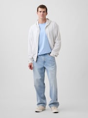 Gap Blue Everyday Soft Pocket T-Shirt - Image 3 of 5