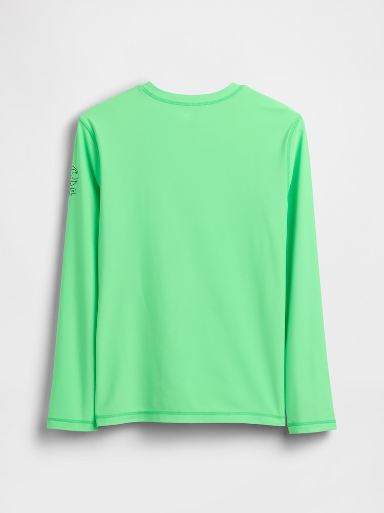 Gap Green Logo Swim Top (4-13yrs) (4-13yrs) - Image 2 of 3