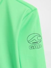 Gap Green Logo Swim Top (4-13yrs) (4-13yrs) - Image 3 of 3