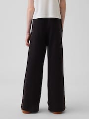Gap Black Relaxed Wide-Leg Trousers (4-13yrs) (4-13yrs) - Image 2 of 5