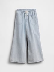 Blugi Gap cu talie joasă și croială largă (4-13ani) - Imaginea 4 din 6