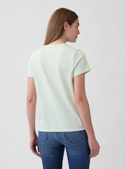 Gap Favourite Light Green Crew Neck T-Shirt - Image 2 of 5