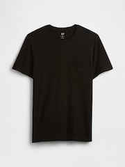 Gap Black Everyday Soft Pocke T-shirt - Image 4 of 5