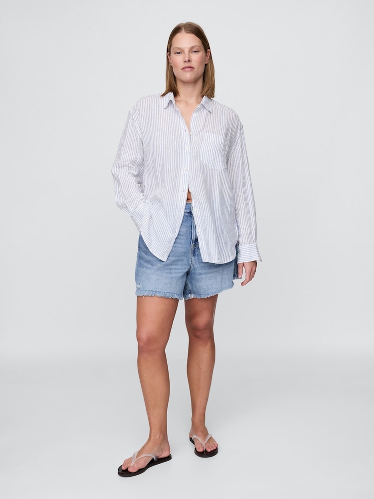 Gap short décontracté ultra-doux taille moyenne de 4pouces - Image 6 de 6