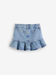 Gap Medium wash Ruffle Denim Skirt (5-13yrs) - Image 2 of 5