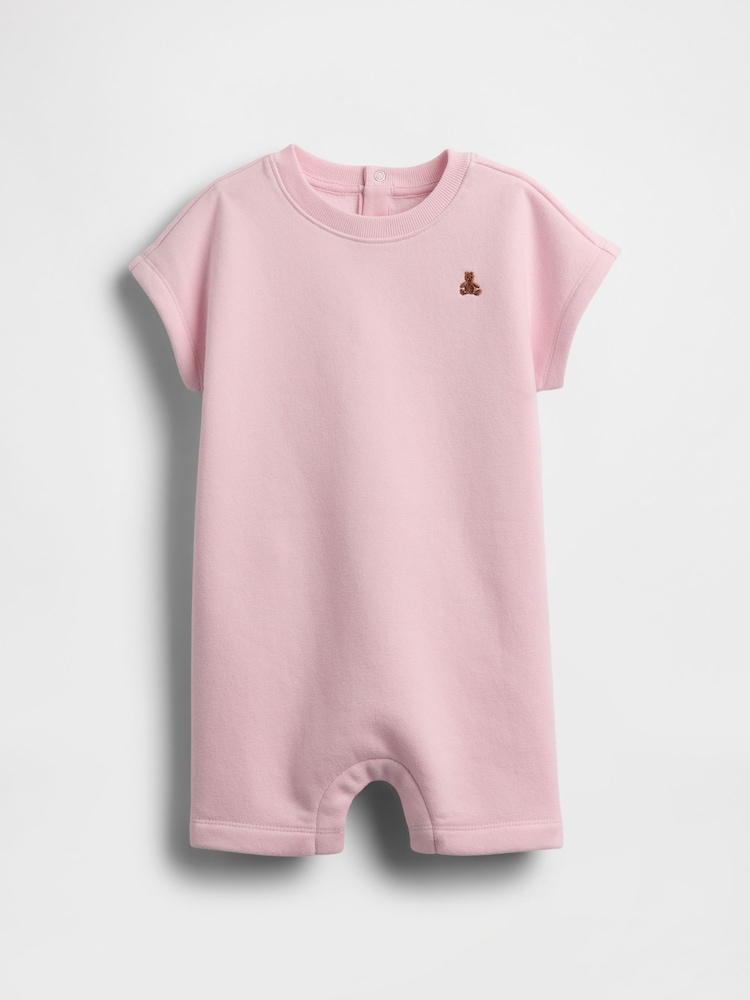 Gap Pink VintageSoft Short One-Piece (0-24mths) - Image 1 of 2 Gap Pink VintageSoft Short One-Piece (0-24mths) - Image 1 of 2
