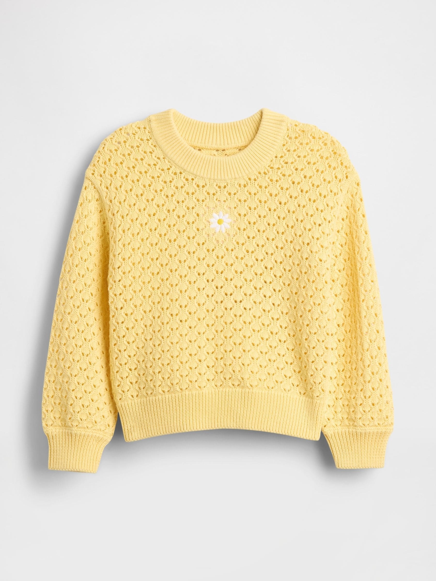 Gap Yellow Crew Neck Jumper