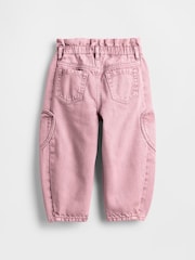 Gap Pink Heart Pocket Horseshoe Jeans (6mths-5yrs) (6mths-5yrs) - Image 2 of 2