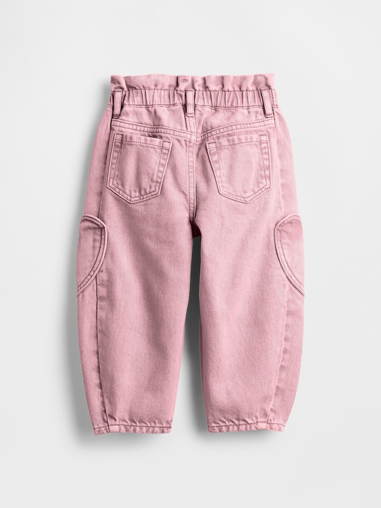 Gap Pink Heart Pocket Horseshoe Jeans (6mths-5yrs) (6mths-5yrs) - Image 2 of 2