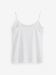 Blanc - Gap Stretch Jersey Cami (3-Pack) - Image 3 de 7