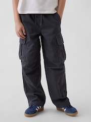Gap Grey Easy Cargo Trousers (4-13yrs) - Image 1 of 5