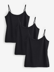 Noir - Gap Stretch Jersey Cami (3-Pack) - Image 1 de 6
