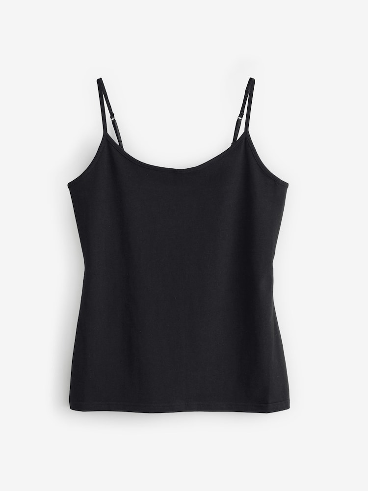 Noir - Gap Stretch Jersey Cami (3-Pack) - Image 2 de 6